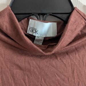 Nordstrom Brown Mink Top